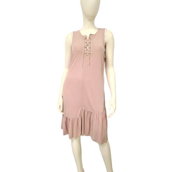 V by Violet Weekend Pale Pink Dress New With Tags size XL - Picture 2 of 8